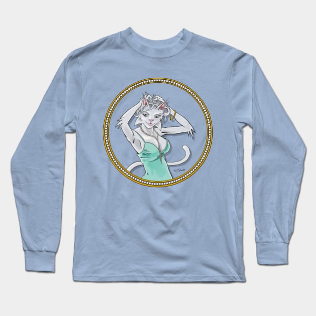 CatJolie Long Sleeve T-Shirt by Christopher Bendt